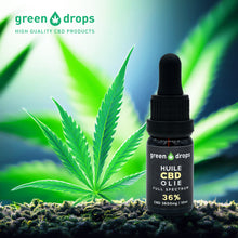 Huile CBD Green Drops 36%