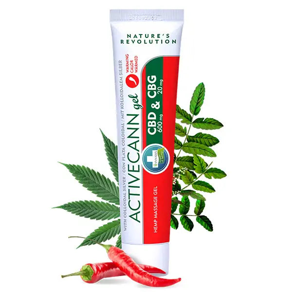 Activecann Gel Chauffant CBD + CBG Annabis