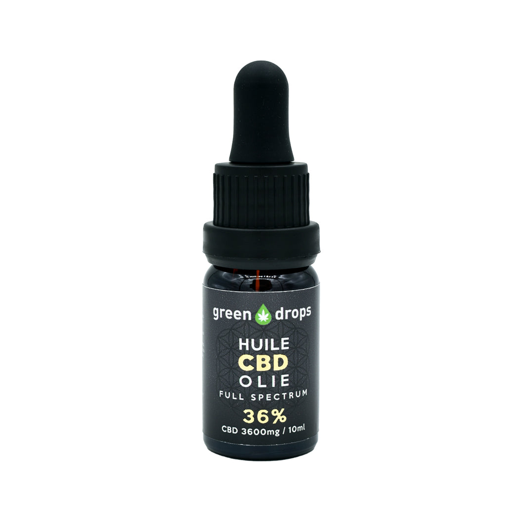 Huile CBD Green Drops 36%
