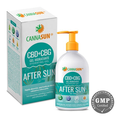 Gel après soleil au CBD et CBG Cannasun 250ml