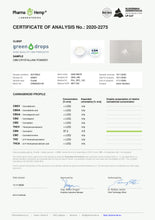 Cristaux de CBN 97% Green Drops