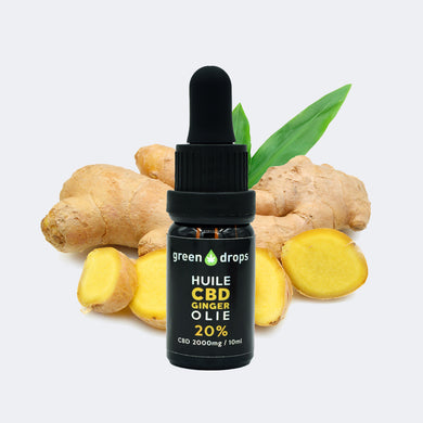 Huile CBD Gingembre 20% Green Drops | Green Doctor