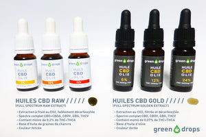 Huile CBD Gold 24% Green Drops | Green Doctor
