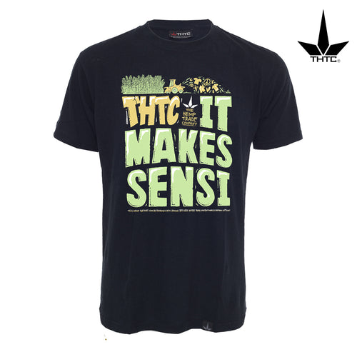 T-Shirt en chanvre THTC It Makes Sensi | Green Doctor