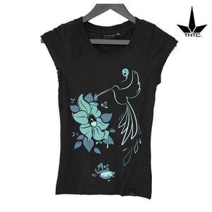 T-Shirt en chanvre pour femme THTC T Symphonia | Green Doctor