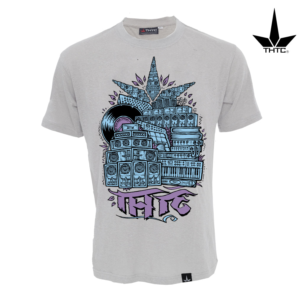 T-Shirt en chanvre THTC Tribes Sound System | Green Doctor