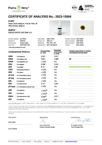 Huile CBD 10% Green Drops | Green Doctor