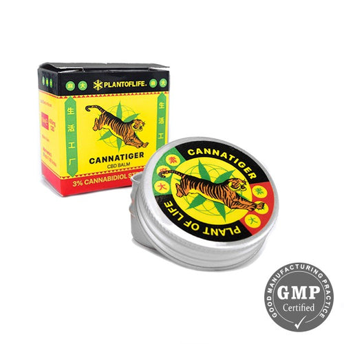 Baume du Tigre au CBD Cannatiger 12ml