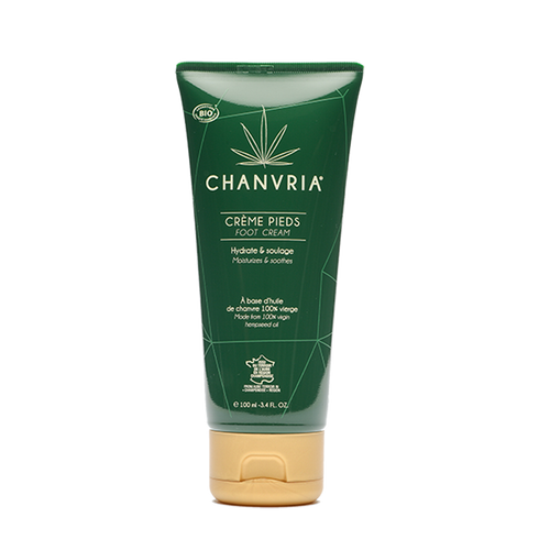 Crème pour les pieds Chanvria 100 ml | Green Doctor
