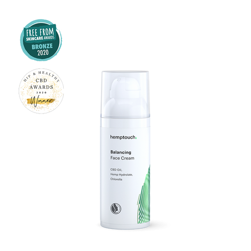 CBD Balancing Face Cream 50ml Hemptouch | Green Doctor