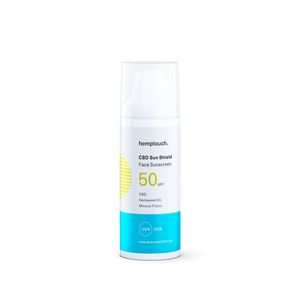 Écran Solaire CBD pour le Visage SPF 50 Hemptouch 50ml